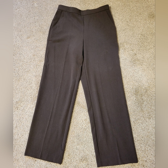 Sag Harbor Pull-On Brown Dress Pants Size 6 - Picture 2 of 11